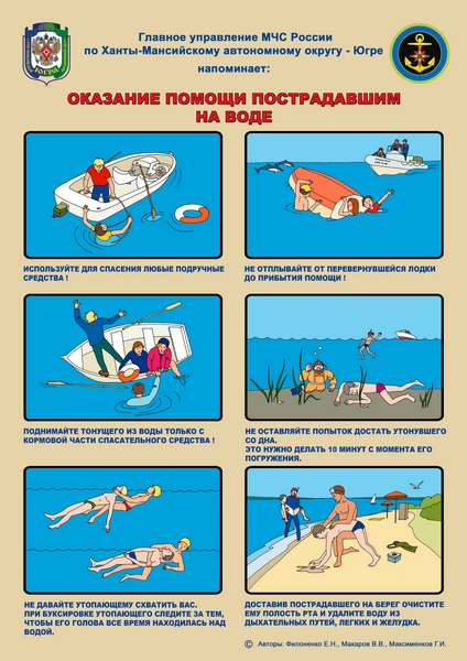 Меры безопасности при купании