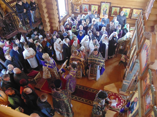 Чин освящения церкви в честь Святого Преподобного Евфимия Великого в д. Шапша