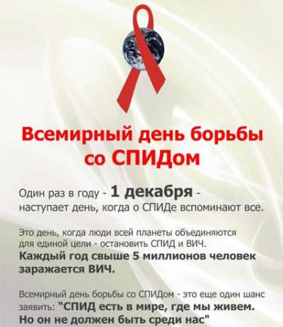 Краткая информация о ВИЧ/СПИДе