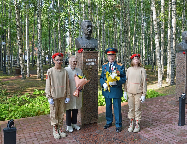На территории сельского поселения Шапша гостил участник Великой Отечественной войны Лыткин Иван Петрович