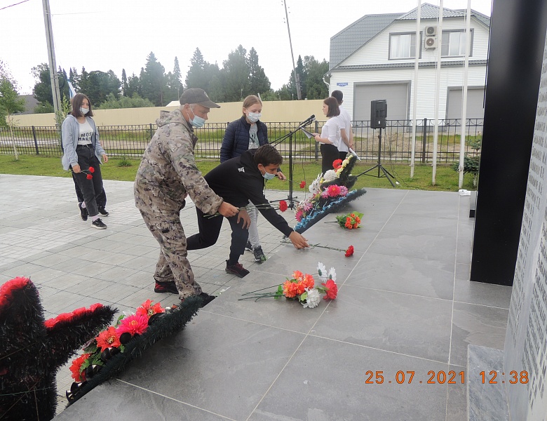 Традиционно в День Военно-Морского Флота России на территории поселения прошли праздничные мероприятия