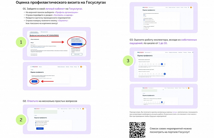  Возможность оценки профилактических визитов на Едином портале государственных и муниципальных услуг (функций)