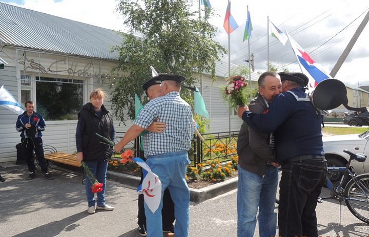 В сельском поселении прошли праздничные мероприятия, посвященные Дню Военно-Морского Флота России