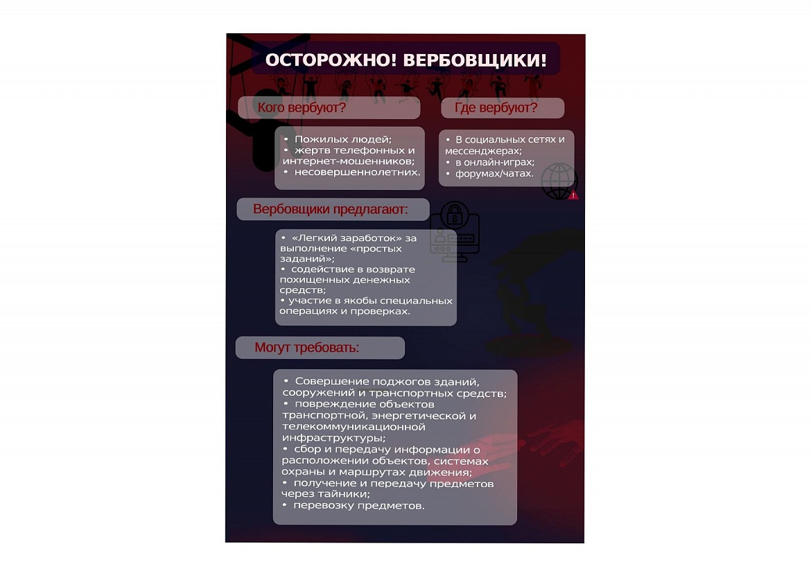 Памятка об уголовной ответственности за участие в совершении террористических актов 