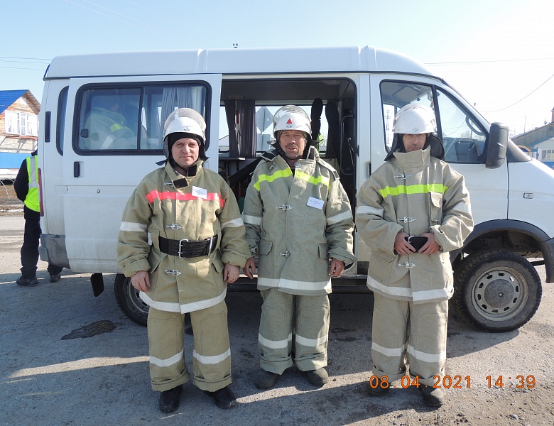 На территории деревни Шапша прошли пожарно-тактические учения