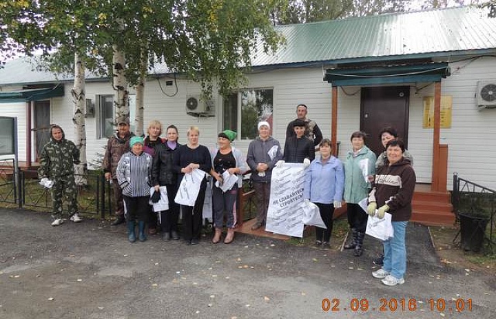 Жители поселения приняли активное участие во Всероссийском экологическом субботнике «Зеленая Россия»