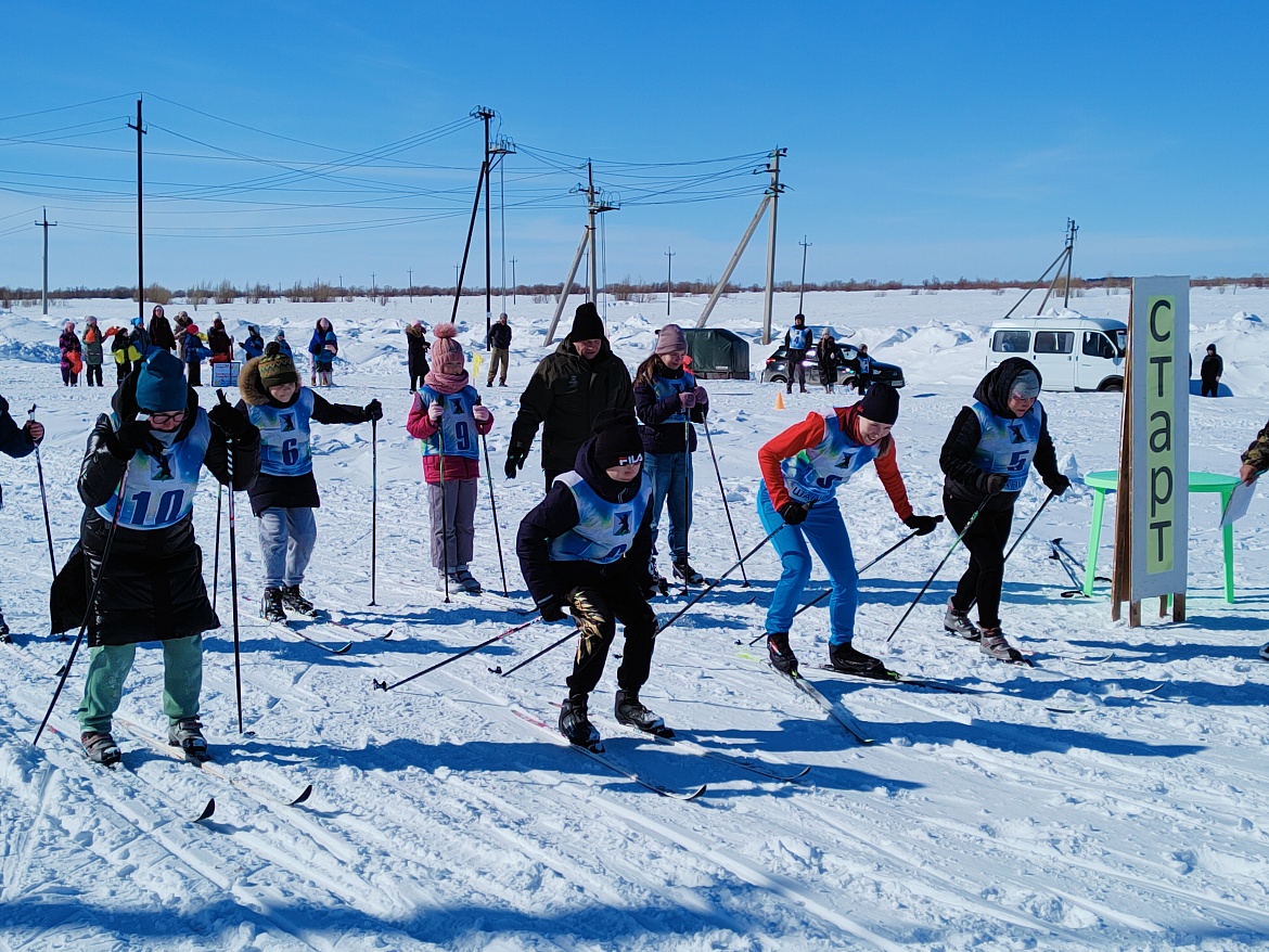В сельском поселении Шапша  прошла XIII традиционная семейная лыжная эстафета 