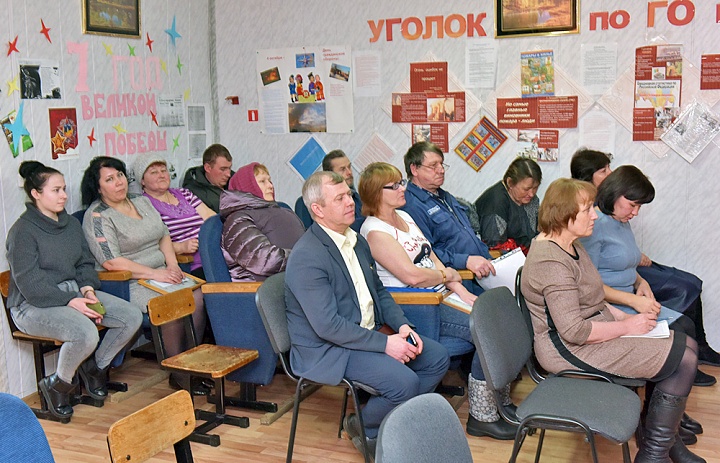 В селе Зенково состоялось собрание граждан 